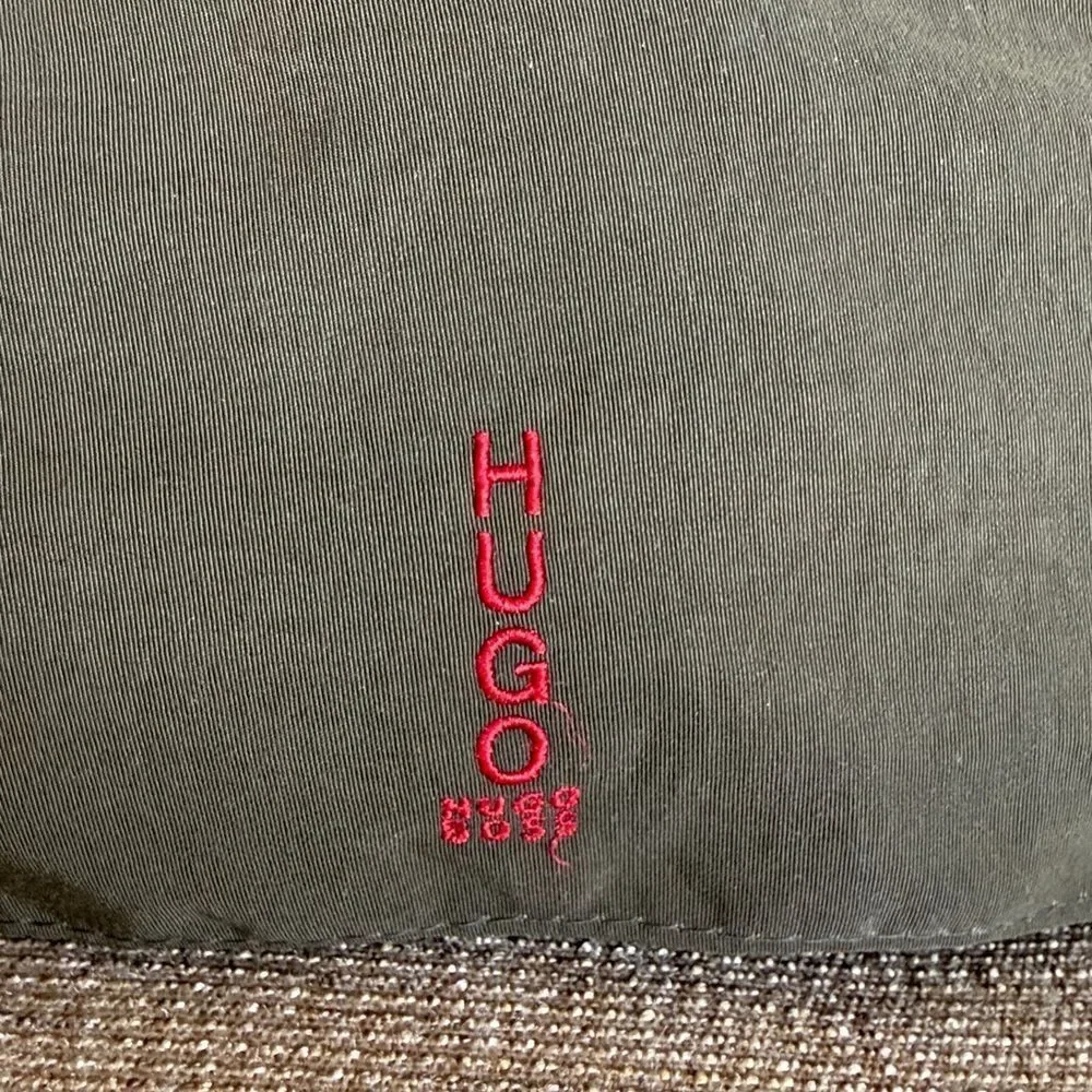 Hugo Boss nylon messenger bag